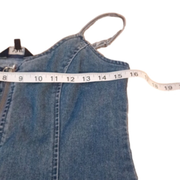 Ymi supercute super Y2K Ish denim dress. Size small. Spring break!! - Picture 8 of 11